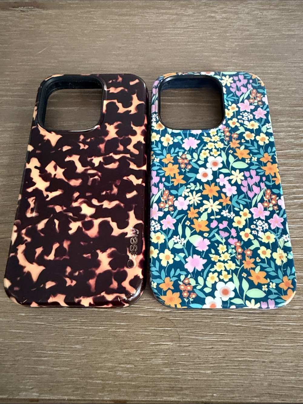 Lot of 2 Casely iPhone 15 Pro Cases with Signs of Wear